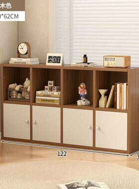 书柜书架落用多层放书本地架格地子柜幼儿DBL园书柜家简易书柜落