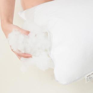 全棉纯棉情双人护WZX颈长枕侣.头5婚庆丝绒羽枕芯.8米长款 成人枕