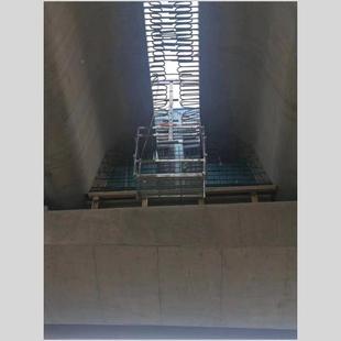 撞护墙栏施工防挂篮单BOC人带轮手推挂笼