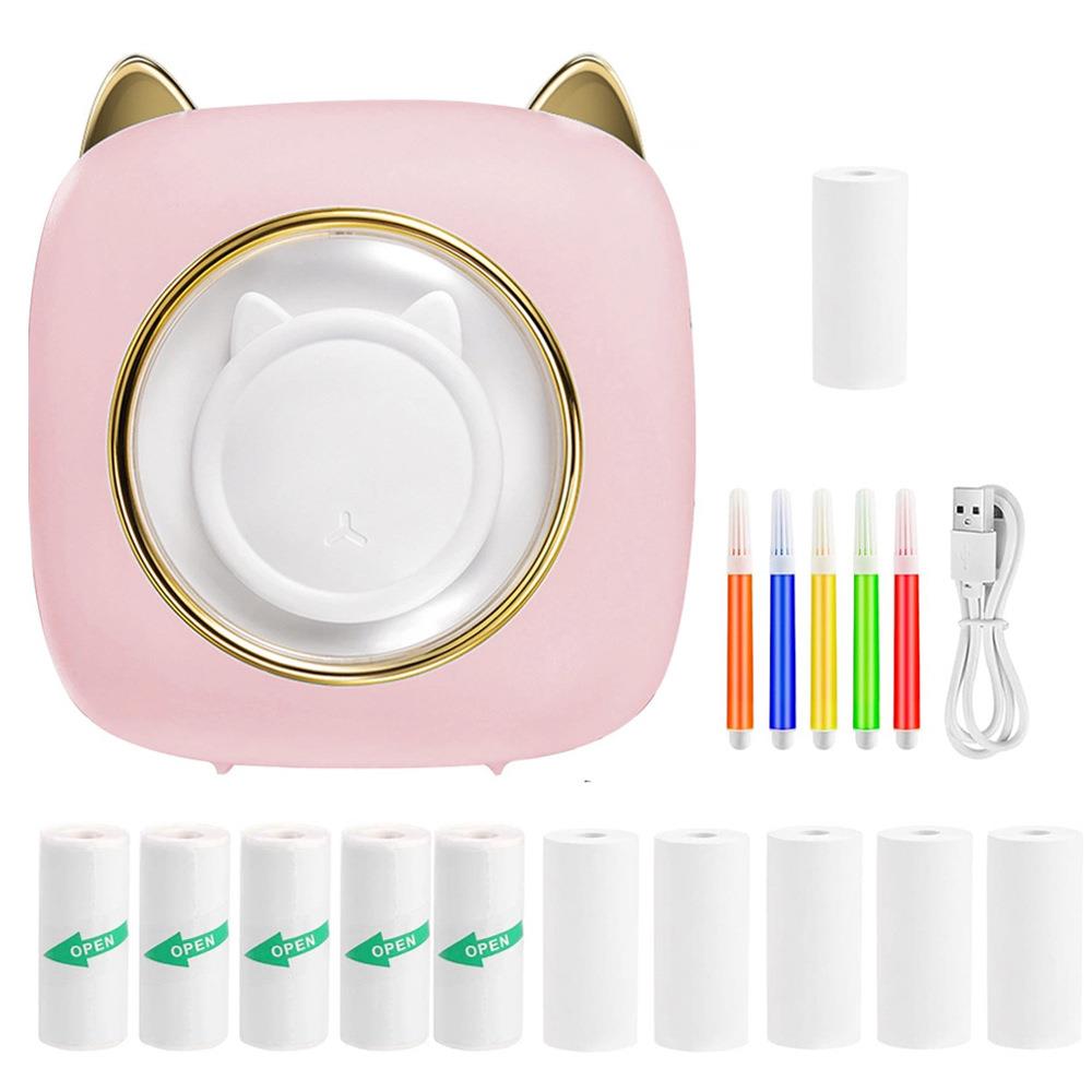 台新款跨境C23色气氛呼C23打印吸灯灯题迷你口袋七无线错热敏照片