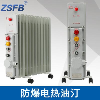 浙江中沈BDN58-2000W防爆电热油汀ExdbIIBT4功率2W11片电压220V