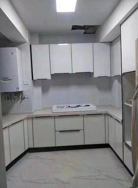 重庆橱柜门晶刚门金钢门橱柜门板定做订制模压门3c钢化玻璃柜门