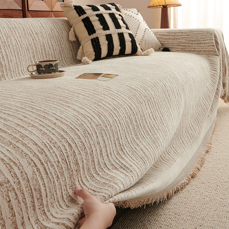 2025新款沙发巾轻奢高级感四季B通用一整张盖布防滑沙发垫全包盖