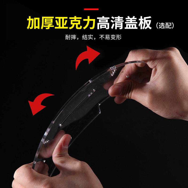 圆形鱼缸盖子定制半圆缸盖板瓷盆防鱼跳缸防猫网透明亚克力上顶盖,宠物/宠物食品及用品,桌面缸,淘宝优惠券,粉丝福利购,淘宝优惠卷