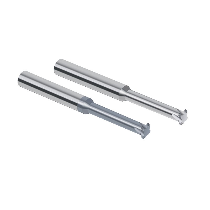 60度钨钢铣牙刀螺纹铣刀涂层合金铝用M3/M4/M5/M6/M8/M10三牙全牙