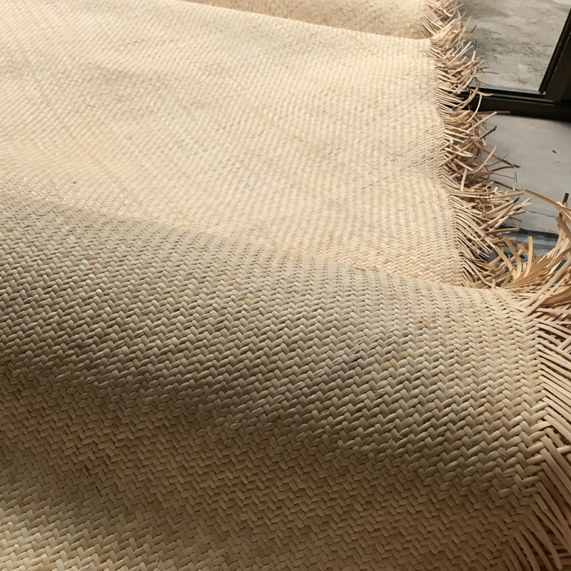 印尼天然藤编材料人字手工藤席X型装饰装潢吊顶竹编腾面饰面定制