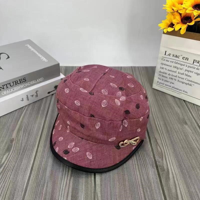 中老年人帽子春秋m天妈妈薄款布帽奶奶鸭舌帽老太太老人单帽子