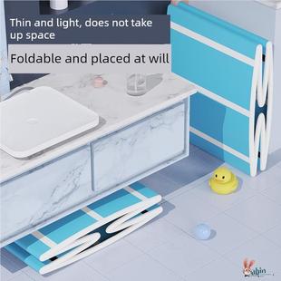 儿童泡澡桶6岁10岁可折叠幼儿洗澡桶中大童可坐一体大号宝宝浴桶