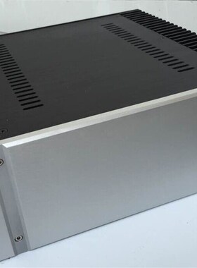 全铝合金机箱3212A小甲 甲乙类甲类功放后级机箱320X120X315mm