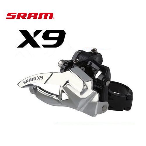 盒装SRAM 速联X9前拨 9速10速20速2X10 3X9速前拨 变速器双盘变速