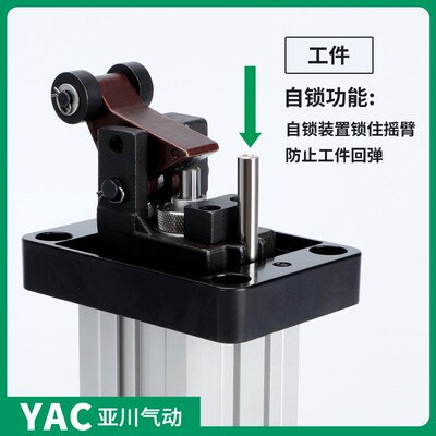 流水线阻挡器气缸TWH TWM TTH50X30SKF20 32 40 63 80*15亚德客型