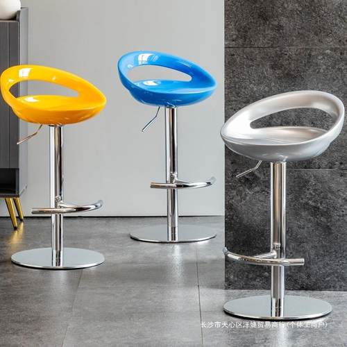 吧台椅脚凳吧升降椅凳吧子靠背酒吧桌椅现代简高约1椅台凳高脚椅