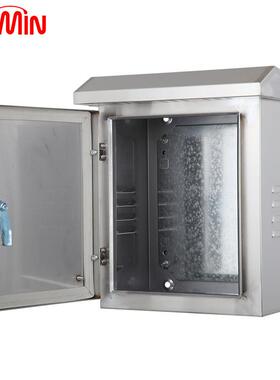 室外防强水不钢250*150*配电箱抱箍明装电控制箱工业锈照明箱布线