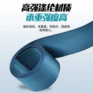 华泰新国标五点式双挂钩安全绳全身式高空作业安全带五点式安全带