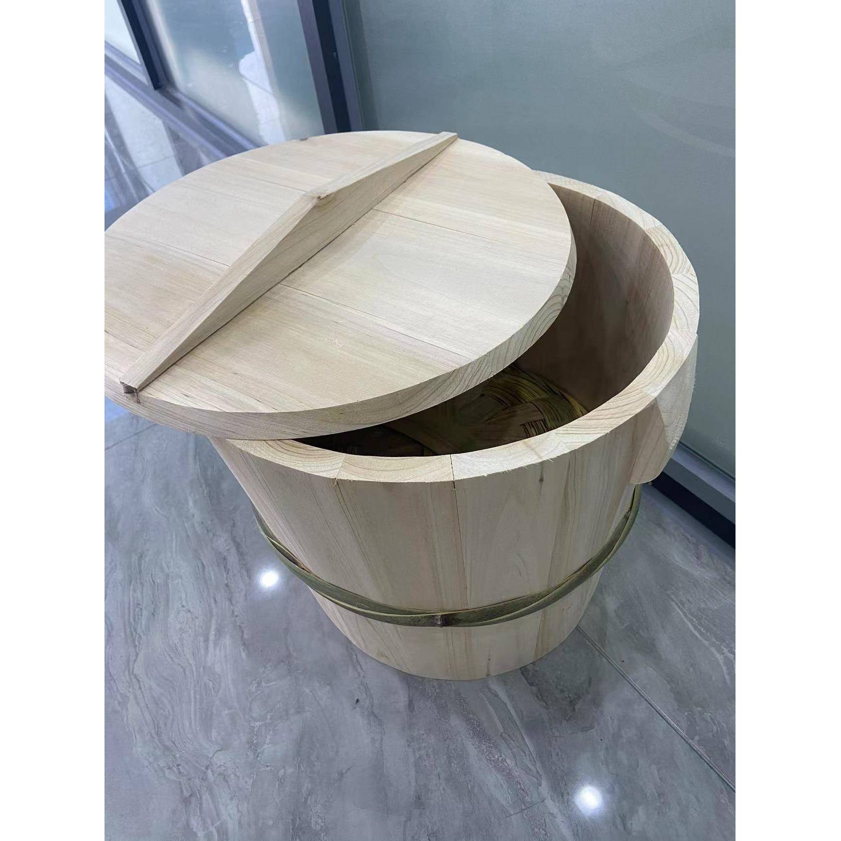 现货见详情贵州杉木甑子饭蒸木正桶蒸子子家用木饭商用桶沥米饭