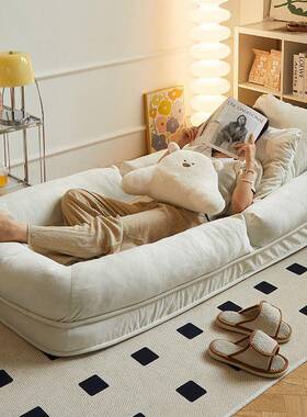 VPJ人类狗窝懒榻人发折沙沙发床阳台单人巨大榻米网红卧室房间躺
