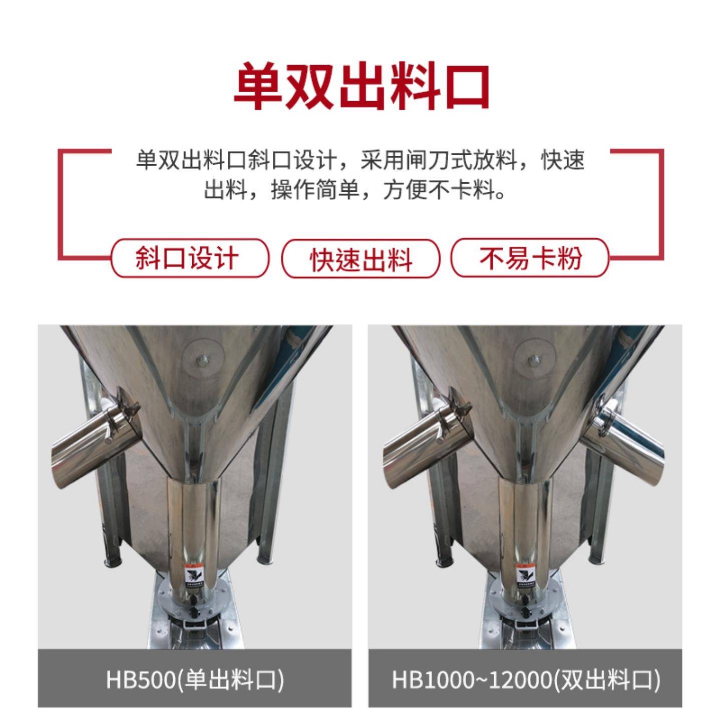 大429型混不锈钢拌塑料立式颗搅拌机塑胶料机原料粒混粒合机颗粒
