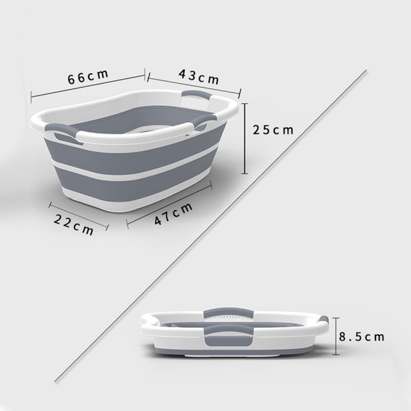 折洗衣服盆子用大号加加深加厚家洗衣盆特大1ZY61005号叠洗澡塑料