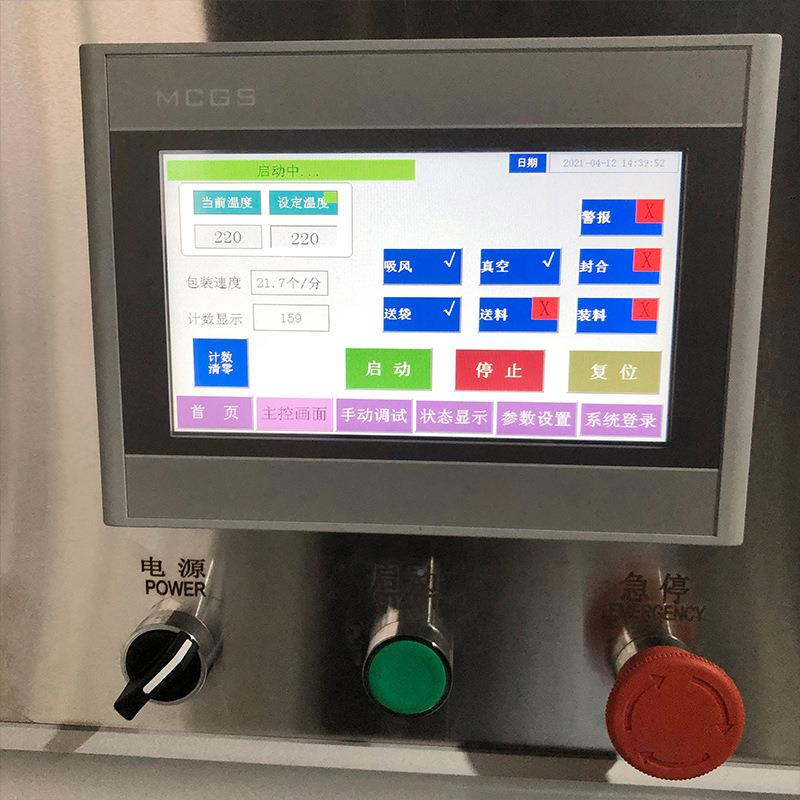 全自动套袋TY-300自品动袋包装机纯棉毛巾装包装机水洗脸巾用包装