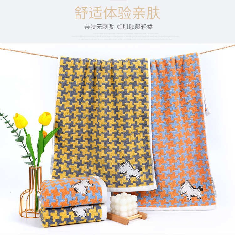 儿童纯棉小方巾家用吸水不掉毛成人洗脸面巾柔软幼儿园毛巾擦手巾