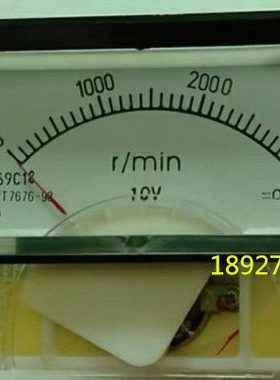 69C18 直流转分表69C18-3000转分 R/MIN 10V直流电流表德庆电表厂