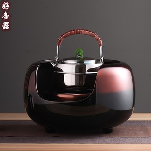 晋芳电陶炉煮茶炉k家用大功率1500W电热烧水炉铁壶银壶专用煮茶器