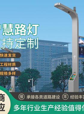 智慧路灯城市多杆组合综合多功能灯杆市政建设智能led灯路灯