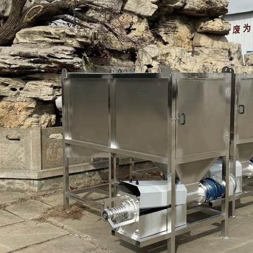 猪粪干湿分离机畜禽粪便固液压粪机鸡牛粪养殖场工厂脱水机全自动