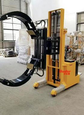 好拉YL800搬运车油桶电动翻转倒料钢制油桶车可非标油桶