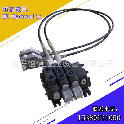 DCV液压多路阀多路换向阀上海强田系列液压多路阀气控多路阀包邮
