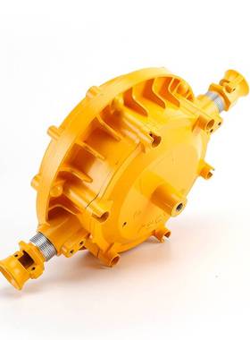 矿用巷道灯40W圆型泛光LED隔爆灯外壳防腐平台灯黄色灯巷道专用