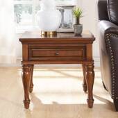 美式 乡村实木客沙发方几边719几角几正小茶几桌户型方形厅边电柜