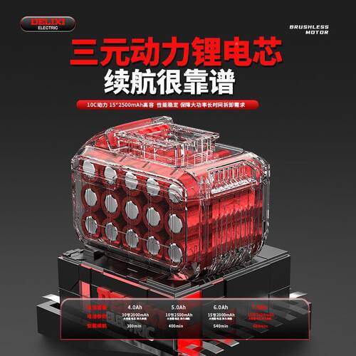 无刷电WIX动扳手套大扭力冲锂电充电击扳手汽修架工电风子炮筒亚