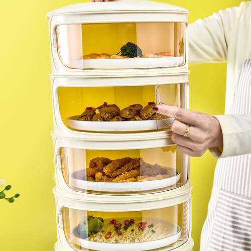 家防尘智能保CZ12温菜罩多层可桌加厨热保鲜食物罩房餐饭菜镂用空