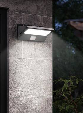 YH0609-P户外庭壁灯人体感D应花园院灯室外墅LE照明别围墙路灯