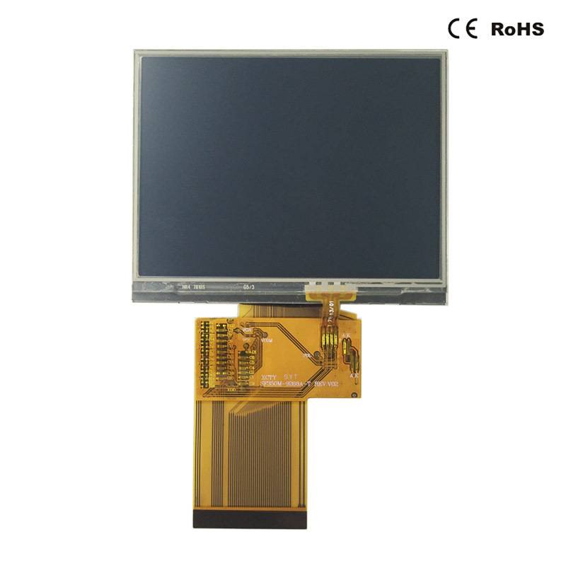 3.5寸液晶显示屏RGB接口仪器仪表工业显示屏320x240点阵TFT彩屏