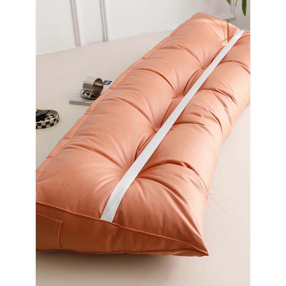 床头靠护垫科米技布软F97M9TH9包靠背三角双人沙发长上靠枕榻榻卧