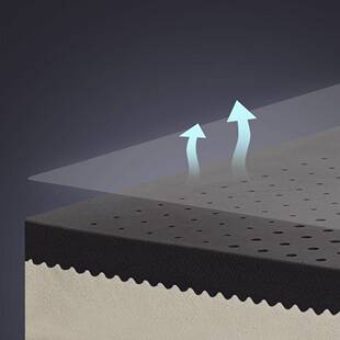 乳胶床垫泰国原装天然橡胶1.5米 1.8m席梦思纯5cm7.5cm 8H生态链