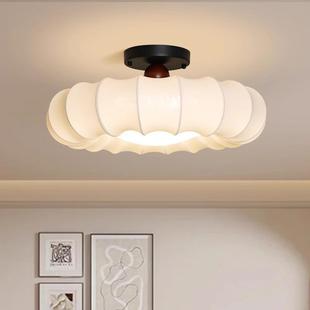 顶步步达中古古806风主卧室中灯新式 复古书房灯轻奢复布艺房间吸