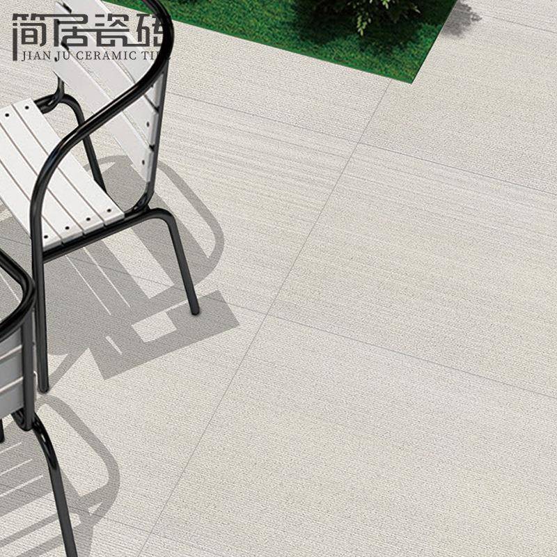 仿材拉槽纹通体砖瓷0砖别墅客厅T12610外庭院子花园防滑地砖户石6