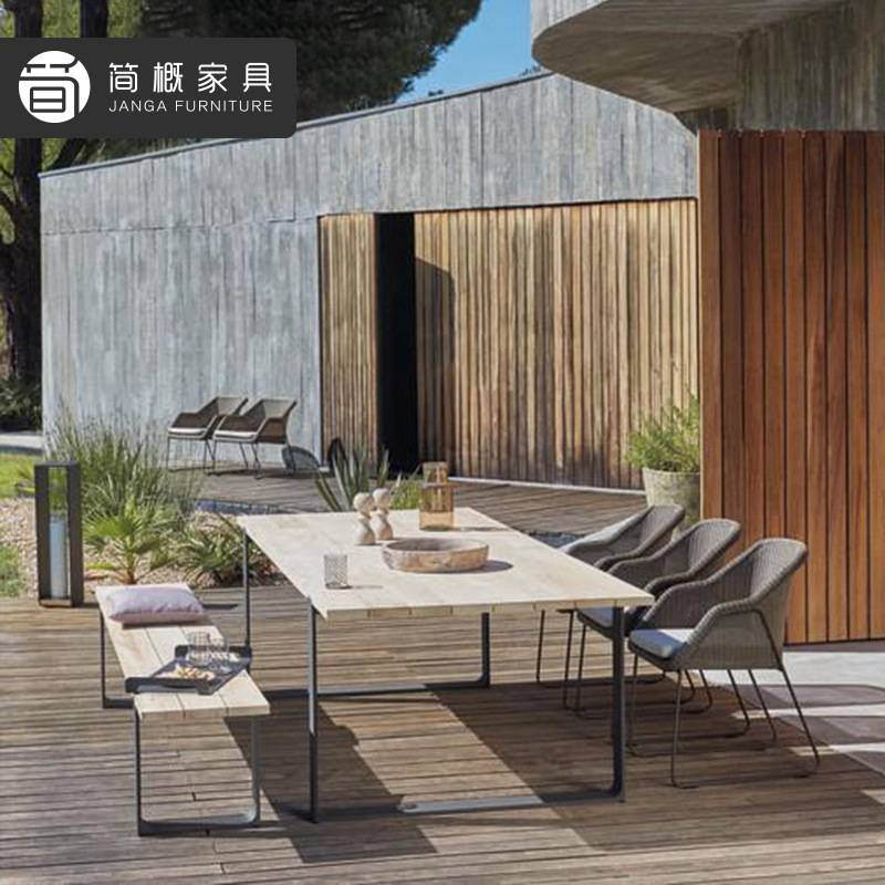 户外家具藤椅三件套桌椅休闲小茶桌室外桌椅组合阳台庭院餐桌椅子
