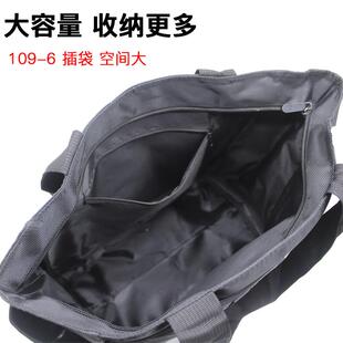 防工具包男功能维修安装电工帆布大耐磨纳包工WKO具袋便携多水收