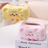 酪创908意可摆爱奶宝宝居纸巾盒轻奢客厅家用家餐桌茶几抽纸盒件