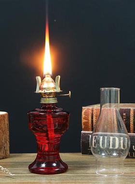 复古油灯客厅品摆件家居装thsdhu+%饰物电视柜酒柜8煤0后小时候怀