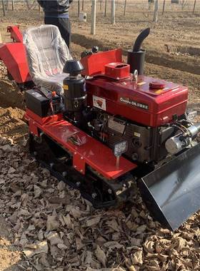 式旋耕松履土机小型链式KIL带果树果园大棚微机多功能履耕带拖拉