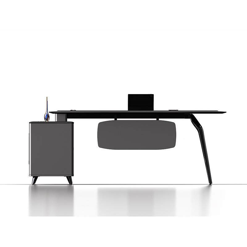 桌高档轻奢办公总室老板主管经理单人办公桌裁椅一套JA-A01柜文件,基础建材,脚轮/万向轮,淘宝优惠券,粉丝福利购,淘宝优惠卷