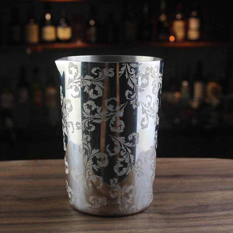 刻酒不锈钢蚀调Msx g混合杯器glain调酒杯i拉花杯搅拌杯鸡尾酒 s