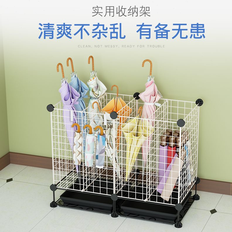 神器雨伞架教室门口酒店桶超市挂商用用大堂置物架收纳放家用伞伞