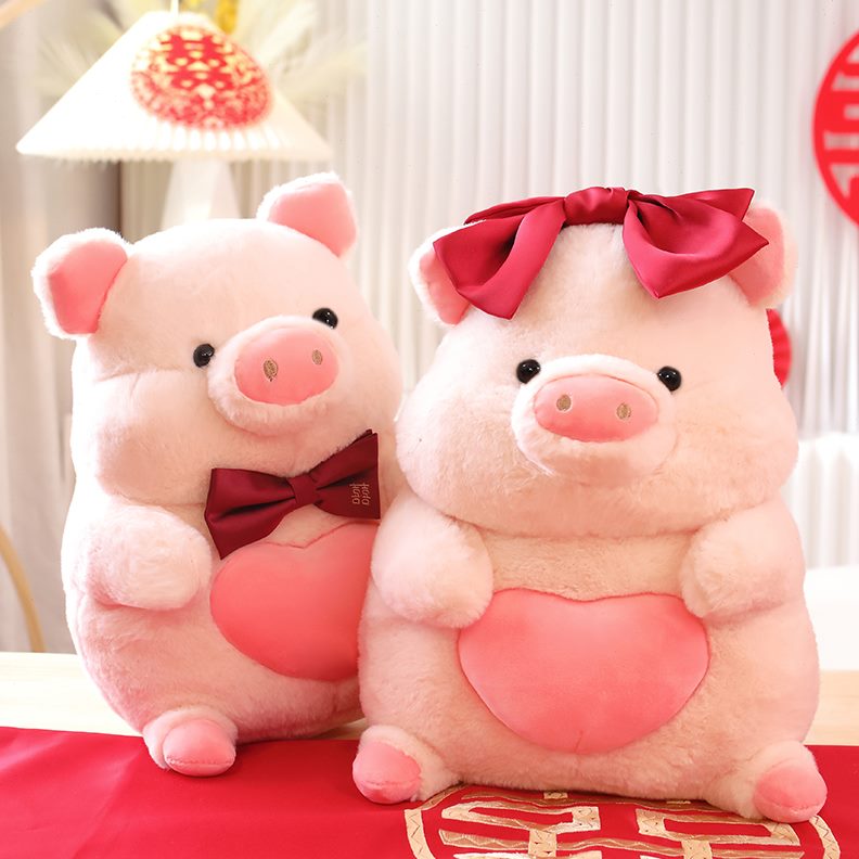 喜结婚床床上布置人一对压礼物娃新高档婚抱枕娃娃玩偶新婚房新款