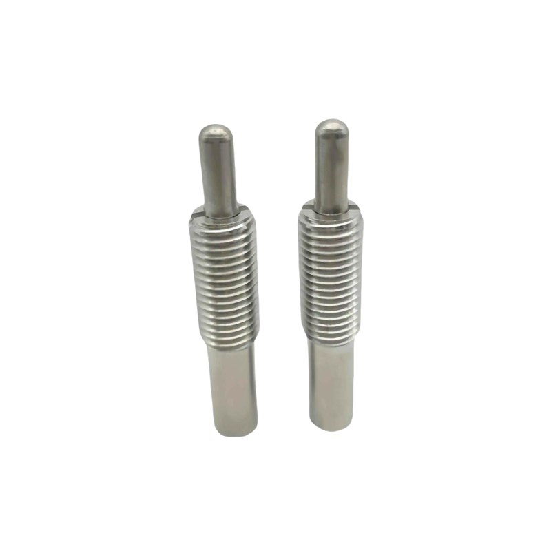 ZAP03轻载型弹顶销 304不锈钢螺丝固定销 弹簧锁销PJXW3/4/.5/6/8